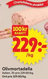 Olivmortadella