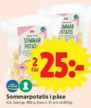 Sommarpotatis i påse