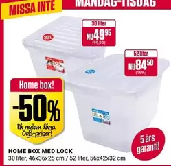 HOME BOX MED LOCK
