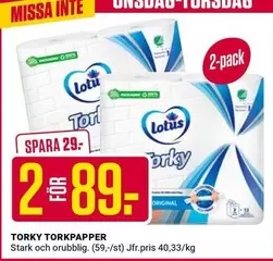 TORKY TORKPAPPPER