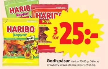 Haribo - Godispåsar