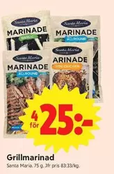 Santa Maria - Grillmarinad