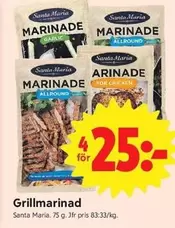 Santa Maria - Grillmarinad