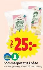 Sommarpotatis i påse