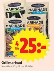Santa Maria - Grillmarinad