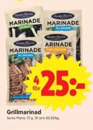 Santa Maria - Grillmarinad