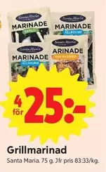 Santa Maria - Grillmarinad