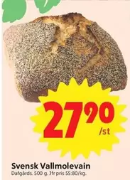 Svensk Vallmolevain