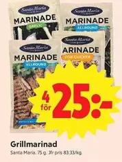 Santa Maria - Grillmarinad