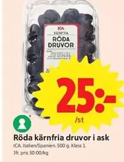 Röda druvor