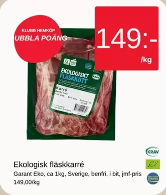 Garant - Ekologisk fl
karr
