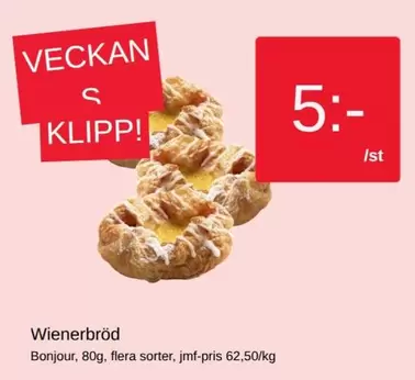 Bonjour - Wienerbröd