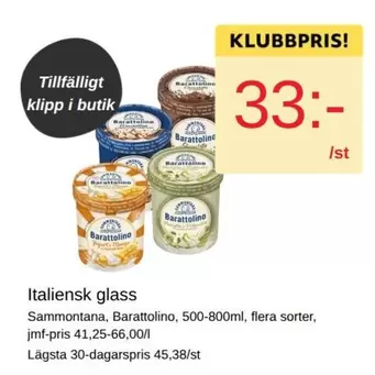 Italiensk glass