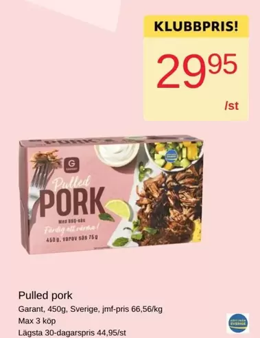 Garant - Pulled pork