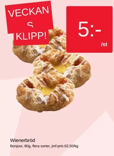 Bonjour - Wienerbröd