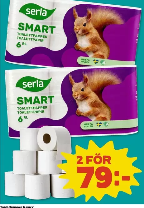 Serla - SMART TOILETTAPAPER
