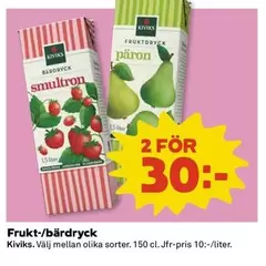 Kiviks - Frukt-/Bärdryck
