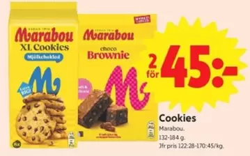 marabou - XL Cookies, Choco Brownie