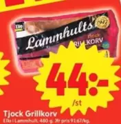 Tjock Grillkorv