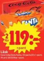 coca-cola - Fanta 10-pack