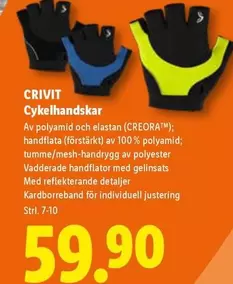 Crivit - Cykelhandskar