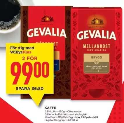 gevalia - KAFFE