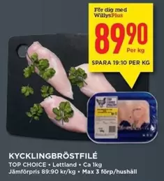 KYCKLINGBRÖSTFILÉ