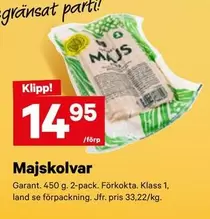 Garant - Majskolvar