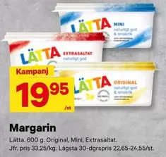 Lätta - Margarin