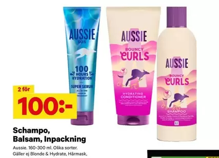 Aussie - Schampo, Balsam, Inpackning