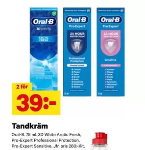 Oral B - Tandkräm