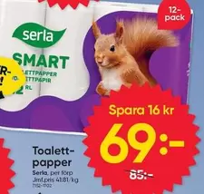 Serla - Toalettpapper