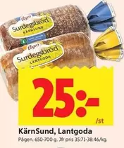 Pågen - Surdegsbröd Kärnsund, Lantgoda