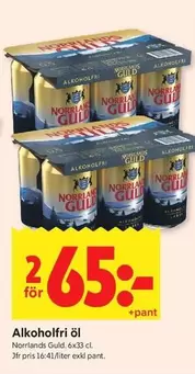 Norrlands Guld - Alkoholfritt öl