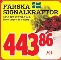 FÄRSKA SIGNALKRAFTOR