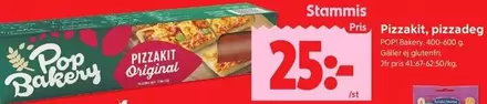 Pop bakery - Pizzakit, pizzadeg