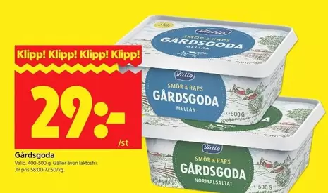 valio - Gårdsgoda