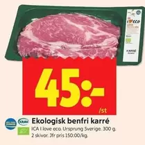 Ekologisk benfri karré