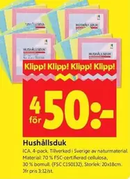 Hushållsduk