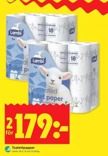 Lambi - Decorated Toilet Paper