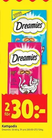 Dreamies - Kattgodis