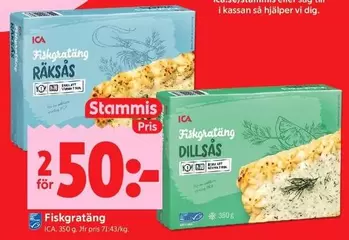 Fiskgratäng RÄKSÅS