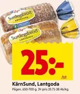 Pågen - Surdegsbröd Lantgod