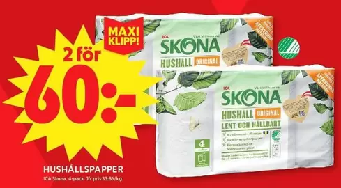Skona - HUSHÅLLSPAPPER