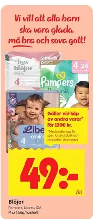 Pampers - Blöjor