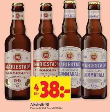 mariestads - Mariestad Alkoholfritt Sommarale