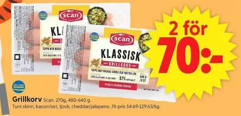 Scan - Grillkorv