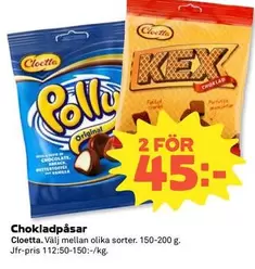 Cloetta - Chokladpåsar