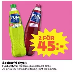 Fun Light - Sockerfri dryck