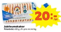 Polarbröd - Jubileumskakor